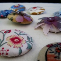 Vintage Fabric Buttons